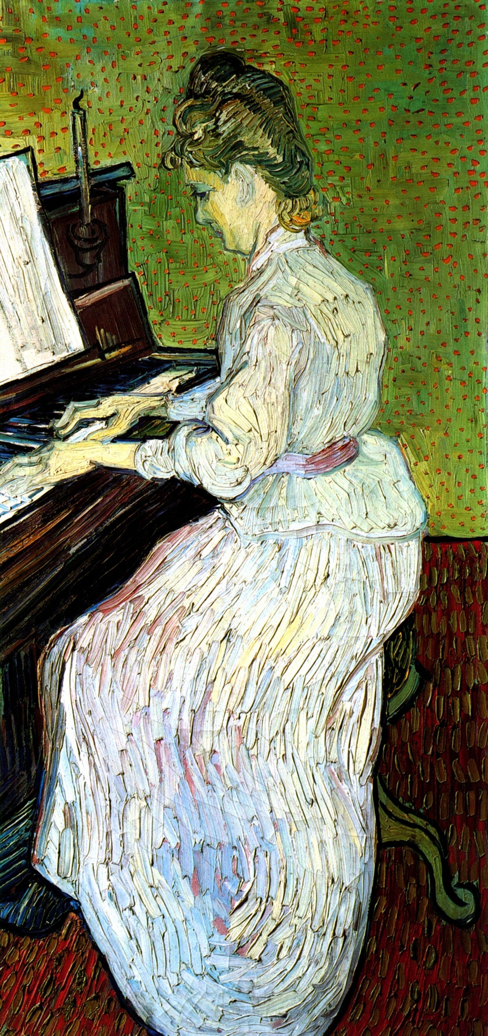 Vincent van Gogh, Marguerite Gachet at the Piano, 1890, Auvers-sur-Oise